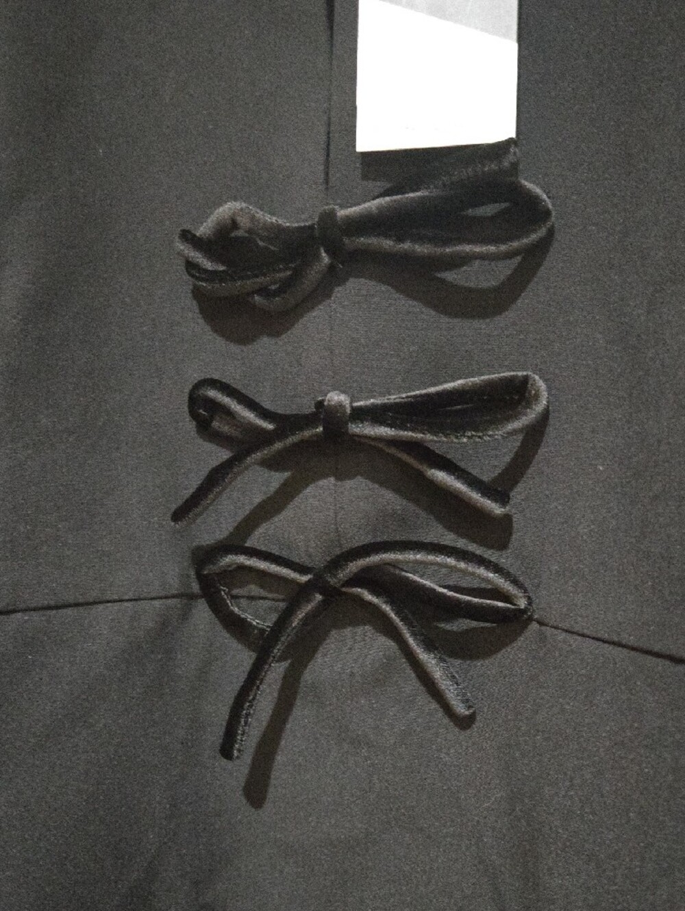 Tuckernuck Black Blair Bow Coat Dress Size XXXL NWT - Picture 4 of 6